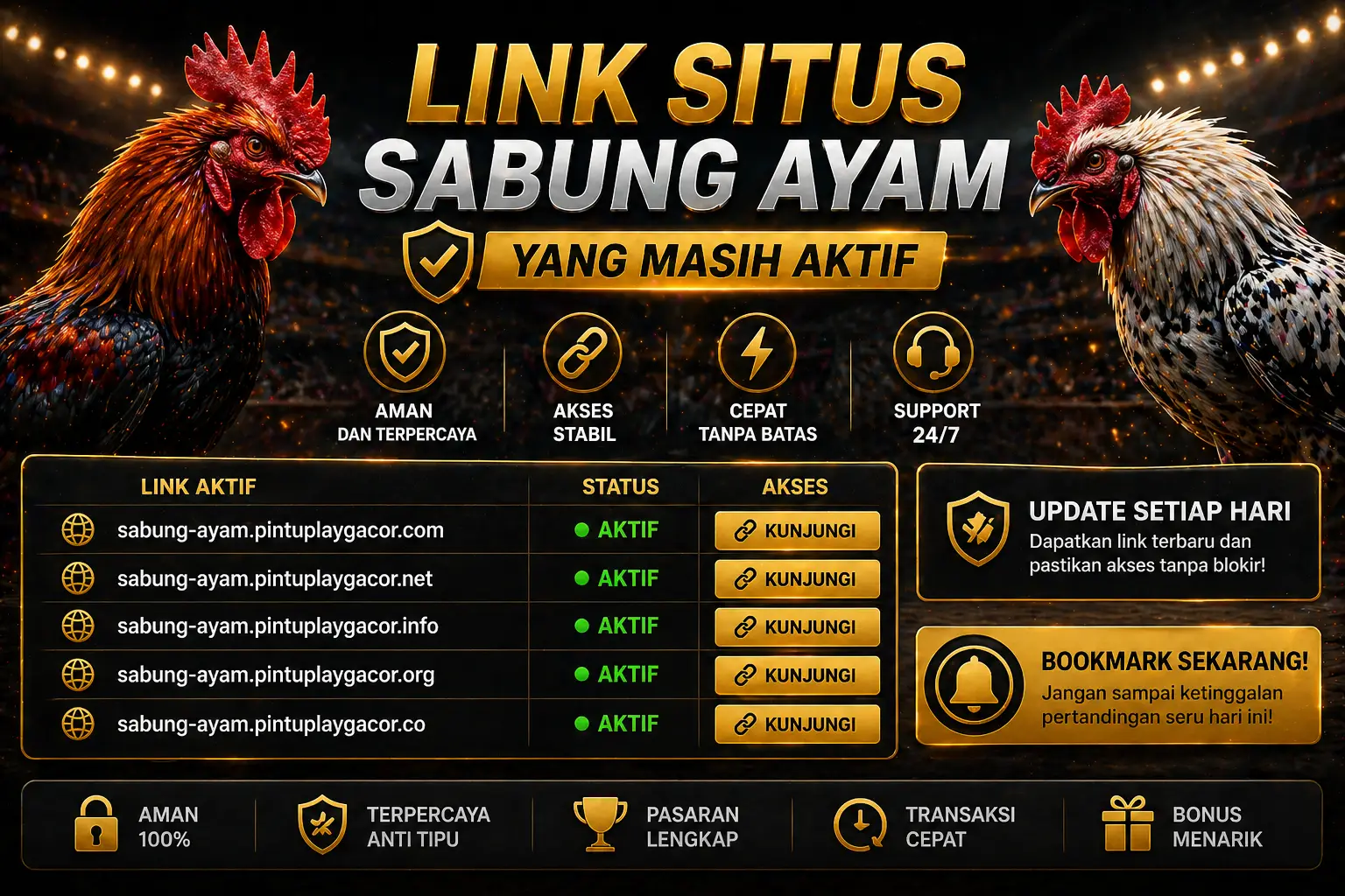 Link sabung ayam aktif terpercaya